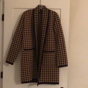 Ann Taylor houndstooth sweater